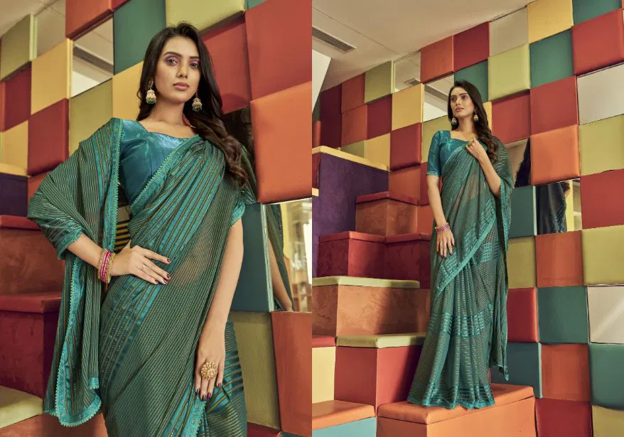 Ynf Swarna Casual Wear Viscose Weightless Viscose Lining Designer Saree Collection